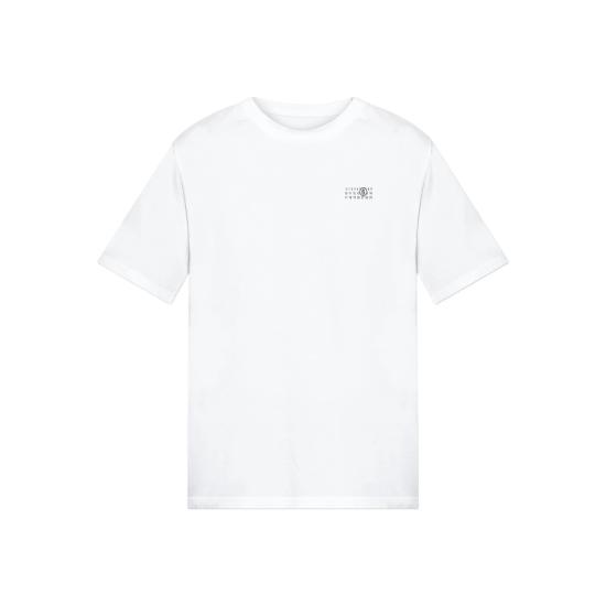 25FW MM6 메종마르지엘라 반팔 티셔츠 M20048 SH2GC0031 100 WHITE
