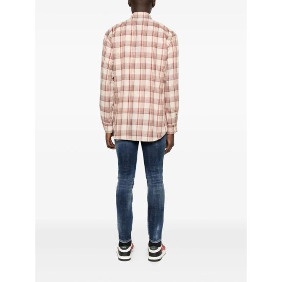 25FW 디스퀘어드2 긴팔 셔츠 D35330 S71DM0802 001F NEUTRALS - DSQUARED2