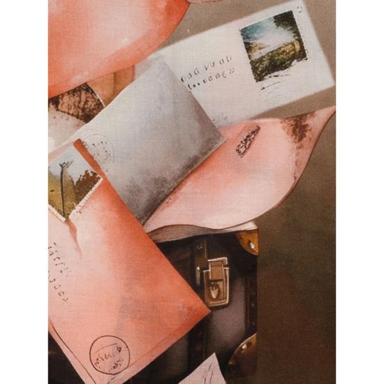 25FW 다니엘로 머플러/스카프 LIONE 6015 1 PINK BROWN - D'ANIELLO