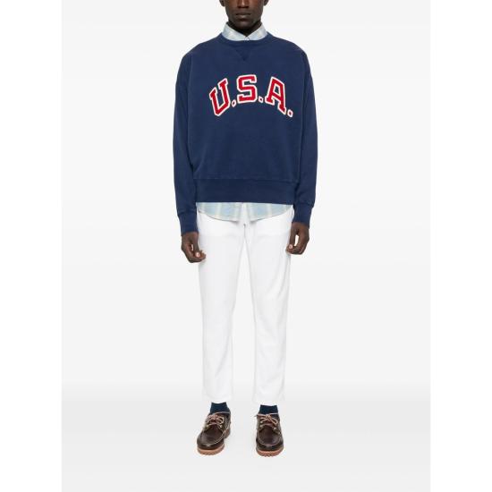 25FW 랄프 로렌 긴팔 티셔츠 710980891001 BLUEB - RALPH LAUREN