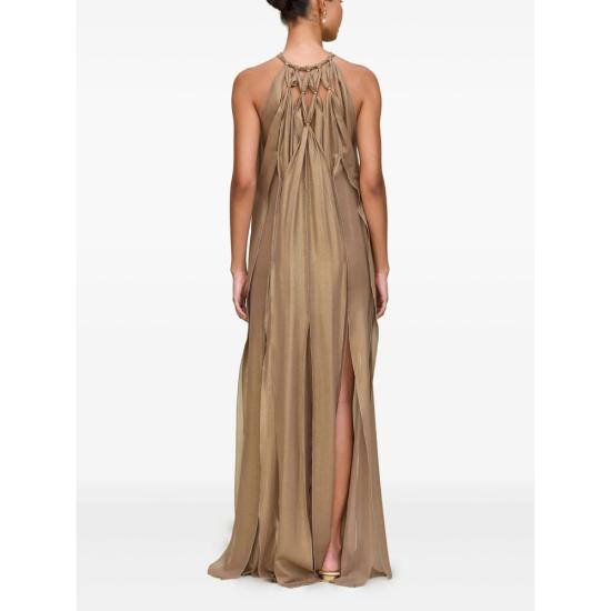 25FW 컬트 가이아 롱 원피스 GW3957SN3017 ADITI GOLD - CULT GAIA