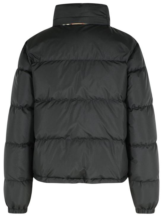 26FW 버버리 체크 테이프 앰블사이드 푸퍼 자켓 8110250A1189 Black - BURBERRY