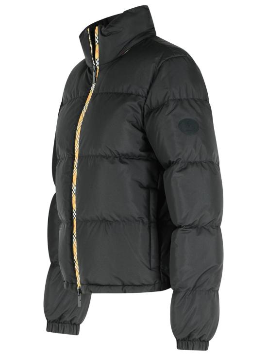 26FW 버버리 체크 테이프 앰블사이드 푸퍼 자켓 8110250A1189 Black - BURBERRY