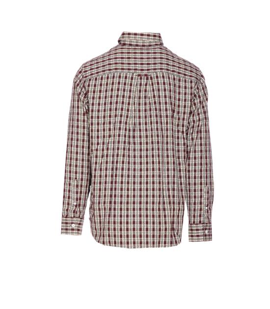 25FW 엔엔07 셔츠 2560000070 WINE CHECK Brown - NN07