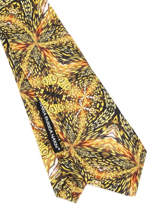  마리아 엔리카 나르디 넥타이 TP114L90150YEBR Yellow - MARIA ENRICA NARDI