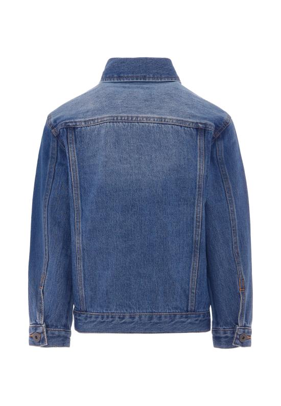 25SS [키즈] 모스키노 자켓 HUS057 L0E35 40278 DENIM - MOSCHINO