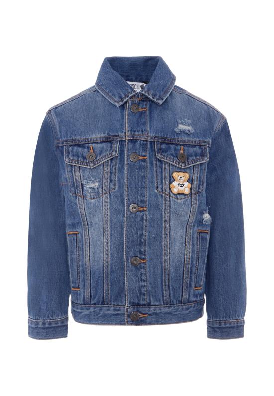 25SS [키즈] 모스키노 자켓 HUS057 L0E35 40278 DENIM