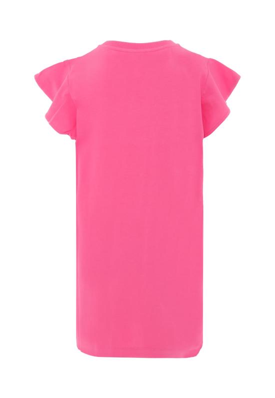 25SS [키즈] 모스키노 원피스 HDV0G8 LBA00 50533 FUCHSIA - MOSCHINO