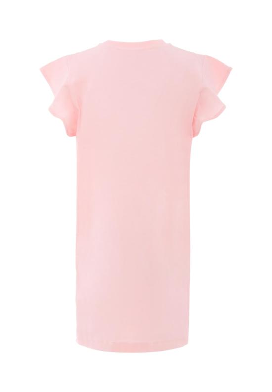 25SS [키즈] 모스키노 원피스 HDV0G8 LBA00 50209 PINK - MOSCHINO