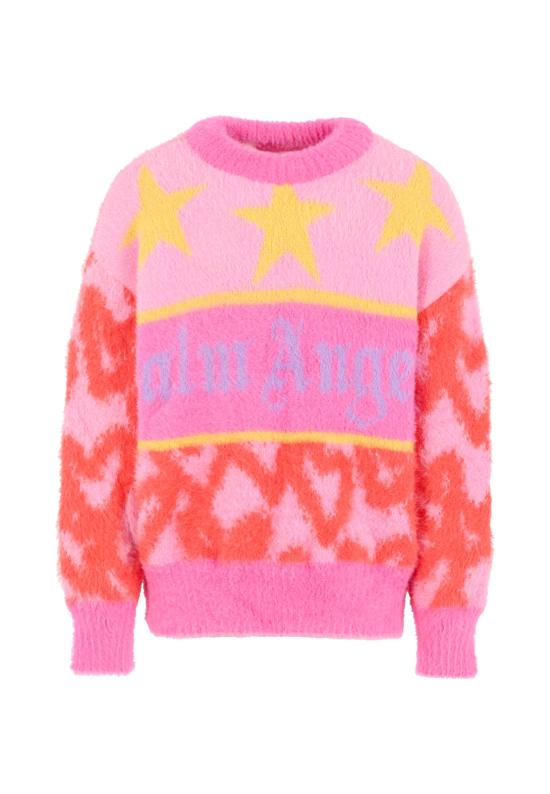 25FW [키즈] 팜앤젤스 니트/스웻셔츠 PGHE002F25KNI0033B36 PINK