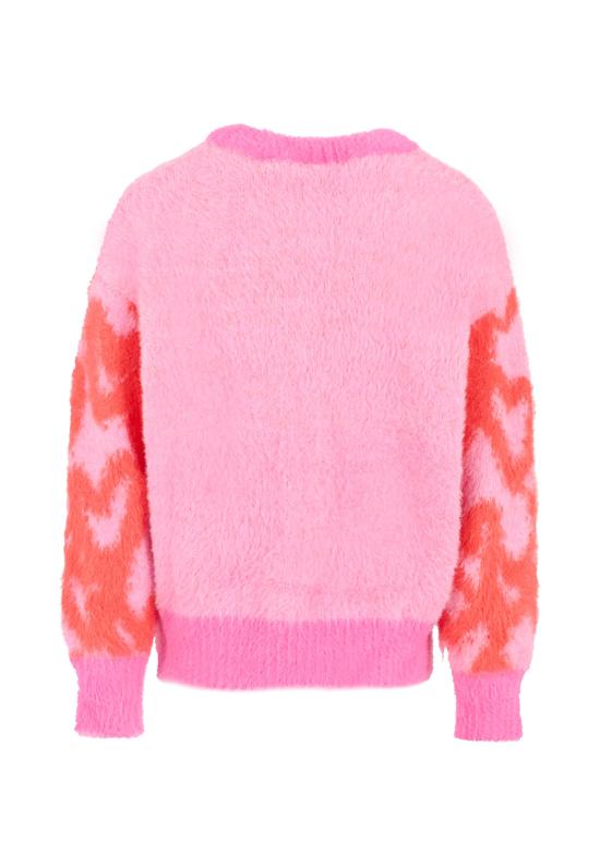 25FW [키즈] 팜앤젤스 니트/스웻셔츠 PGHE002F25KNI0033B36 PINK - PALM ANGELS