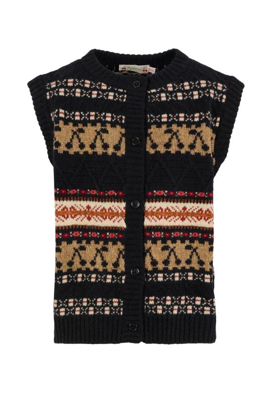 25FW [키즈] 봉쁘앙 베스트 W05GCAK00036 170 BLUE