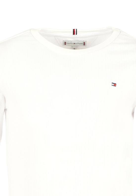 25FW [키즈] 타미힐피거 탑 25CTHKG0KG08631 YBR WHITE - TOMMY HILFIGER