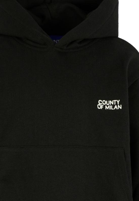 25FW [키즈] 컨트리 오브 밀란 니트/스웻셔츠 F5CMJBHS006 110 BLACK - COUNTY OF MILAN