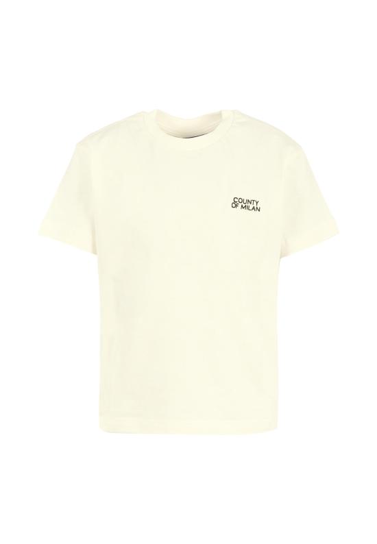 25FW [키즈] 컨트리 오브 밀란 티셔츠 F5CMJBTH007 002 IVORY