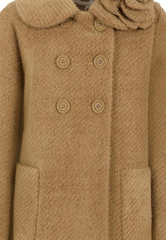 25FW [키즈] 모나리자 코트 17F109 6314 0009 BROWN - MONNALISA