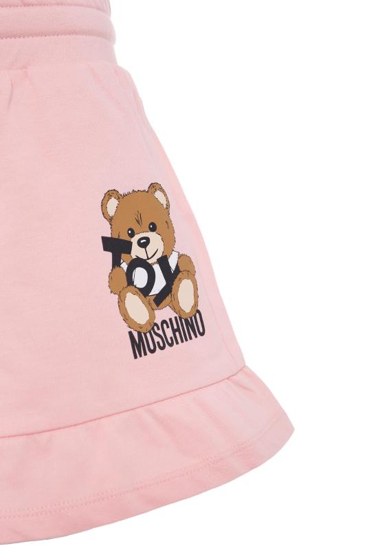 25SS [키즈] 모스키노 쇼츠/버뮤다 HAQ014 LCA19 50209 PINK - MOSCHINO