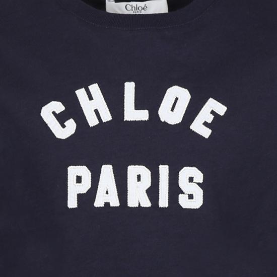 25SS [키즈] 끌로에 티셔츠 C20489 859 BLUE - CHLOE