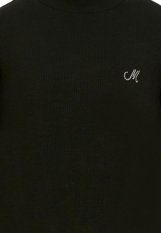 25FW [키즈] 모나리자 탑 17FLUC 6212 0050 BLACK - MONNALISA