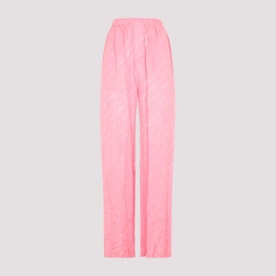  발렌시아가 스트레이트 팬츠 659026 TON04 5630 PINK - BALENCIAGA