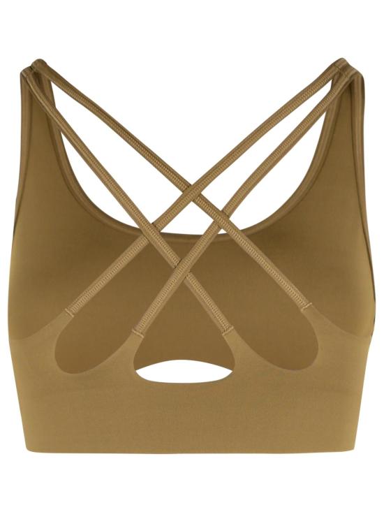 25FW 아디다스 바이 스텔라매카트니 탑 JW1996BRNMOS Brown - ADIDAS BY STELLA MCCARTNEY