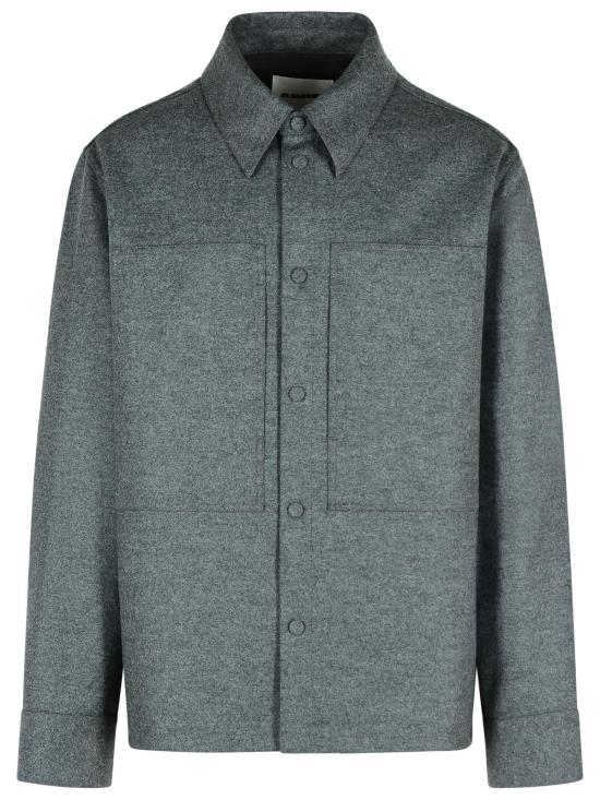 25FW 질샌더 긴팔 셔츠 J22DL0258 J40045032 Grey