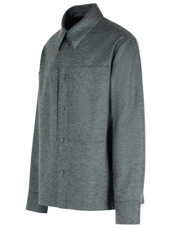 25FW 질샌더 긴팔 셔츠 J22DL0258 J40045032 Grey - JIL SANDER