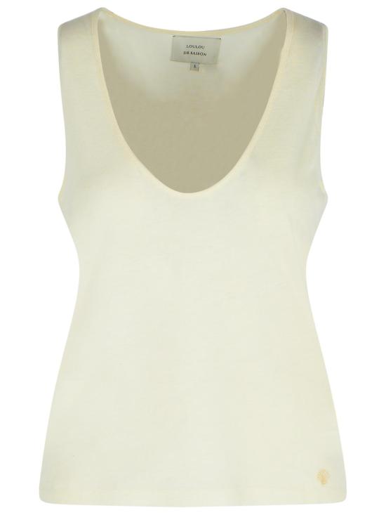 25FW 루루 스튜디오 민소매 티셔츠 ALBIAIVORY Ivory