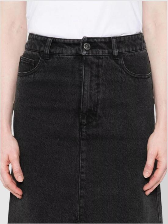 25FW 아페쎄 데님 스커트 COHDKF06423 LZE NOIR DELAVE - A.P.C.