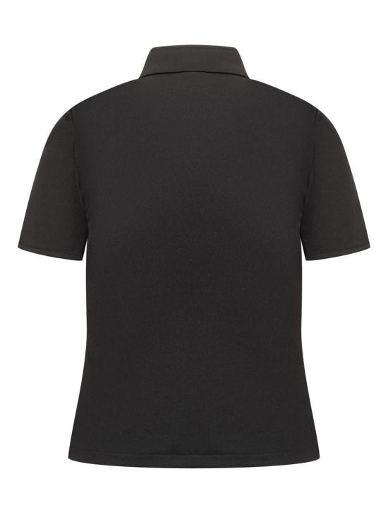 25FW 쿠레쥬 반팔 티셔츠 325JTO446JS0250 9999 Black - COURREGES