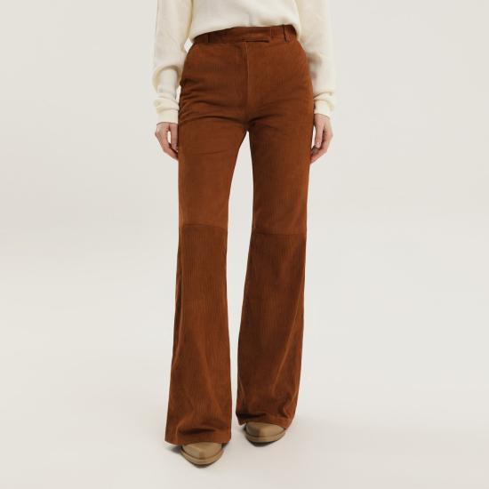 25FW 1989 스튜디오 스트레이트 팬츠 F04WLC002LEA001 Brown