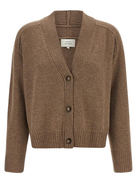 25FW 루루 드 세종 가디건 KAIALDSTAUPEMELANGE Beige