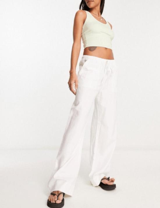  텔라 스트레이트 팬츠 코스모 트라우저 화이트 - TELA