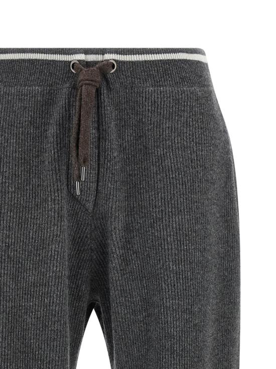 25FW 브루넬로 쿠치넬리 숏팬츠 M16222799CUA25 GRAY - BRUNELLO CUCINELLI