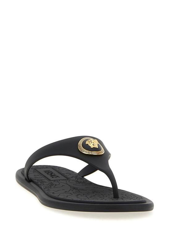  베르사체 샌들 10162481A109831B00V Black - VERSACE