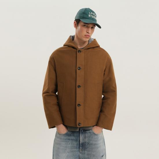 25FW 1989 스튜디오 숏패딩 F04MBB003FAB001 Brown