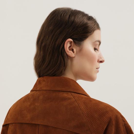 25FW 1989 스튜디오 코트 F04WLB006LEA001 Brown - 1989 STUDIO