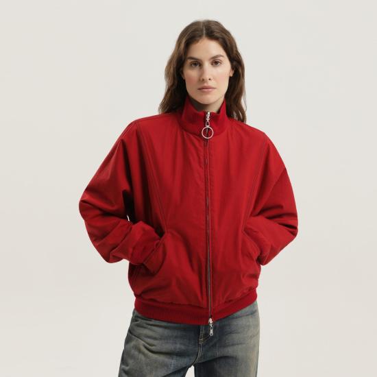25FW 1989 스튜디오 봄버 자켓 F04WBG008FAB001 Red