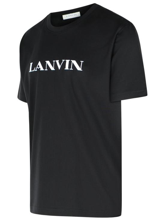 25FW 랑방 반팔 티셔츠 RM TS0012 J300 H2510 Black - LANVIN
