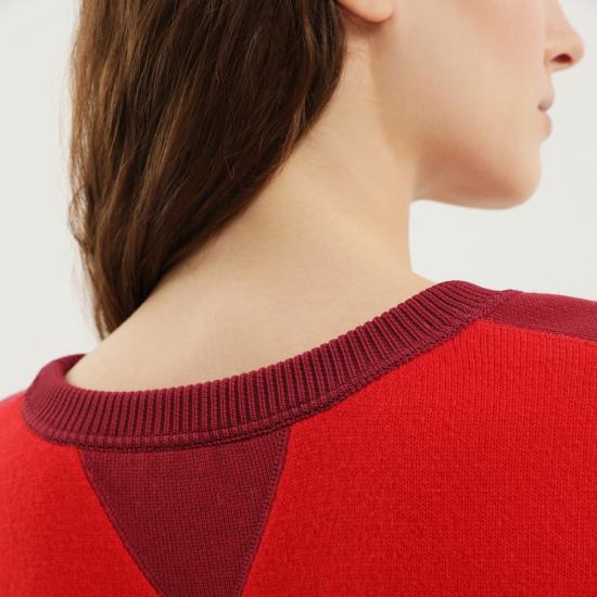 25FW 1989 스튜디오 긴팔 티셔츠 F04WAL006KNI001 Red - 1989 STUDIO
