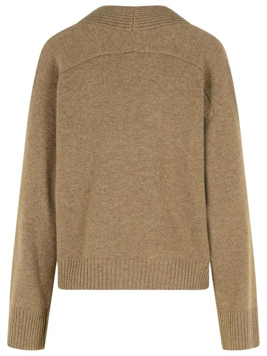 25FW 루루 드 세종 가디건 KAIATAUPE MELANGE Beige - LOULOU DE SAISON