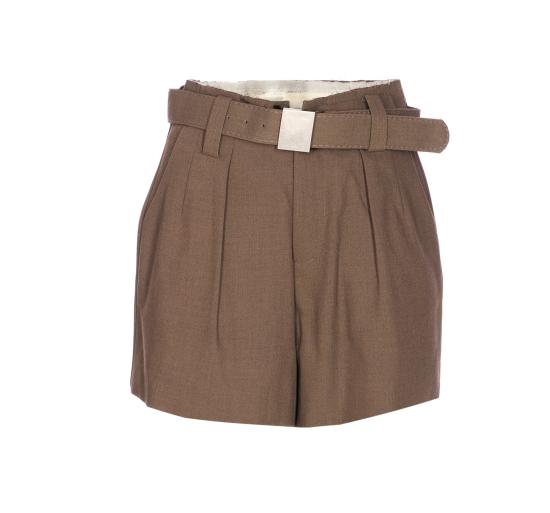 25FW 엘레 숏팬츠 0359 MARRONE Brown