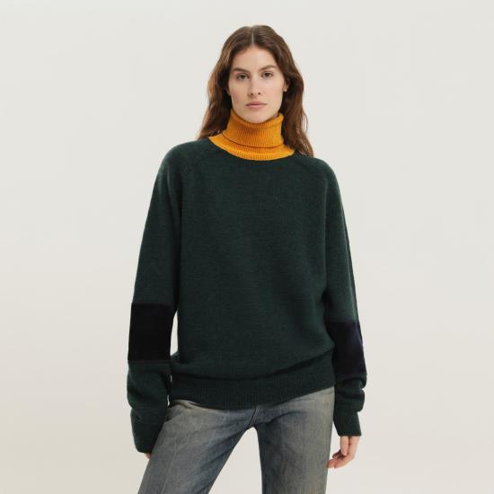 25FW 1989 스튜디오 긴팔 티셔츠 F04WAC002KNI001 Green
