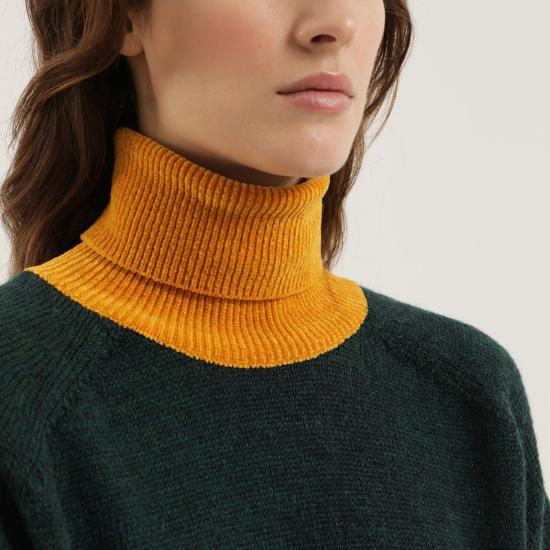 25FW 1989 스튜디오 긴팔 티셔츠 F04WAC002KNI001 Green - 1989 STUDIO