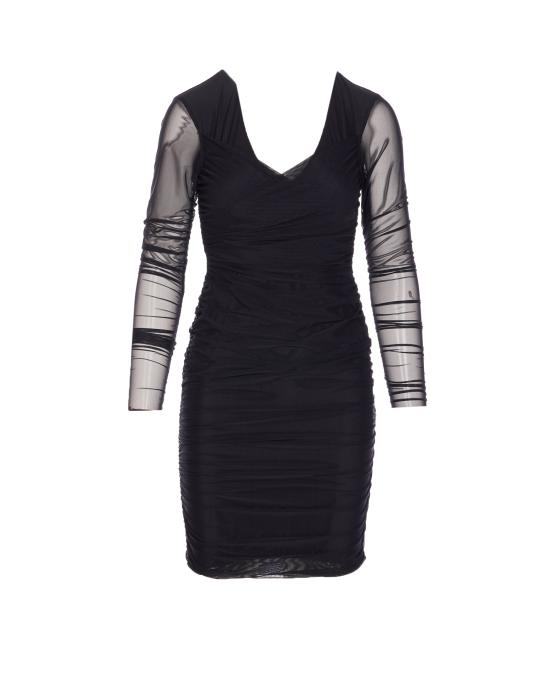 25FW 마 데 마가리타스 미디 원피스 MMABW01353 NE01 Black