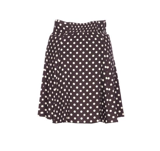 25FW 마 데 마가리타스 미디 스커트 MMABW01315 MA57 Black - MAR DE MARGARITAS