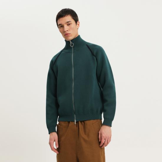 25FW 1989 스튜디오 긴팔 티셔츠 F04MAN001KNI001 Green