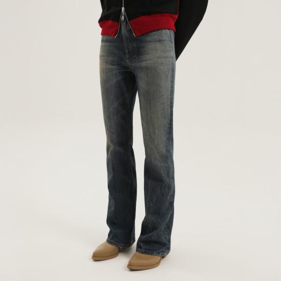 25FW 1989 스튜디오 스트레이트 팬츠 F04WCE008DEN001 Blue