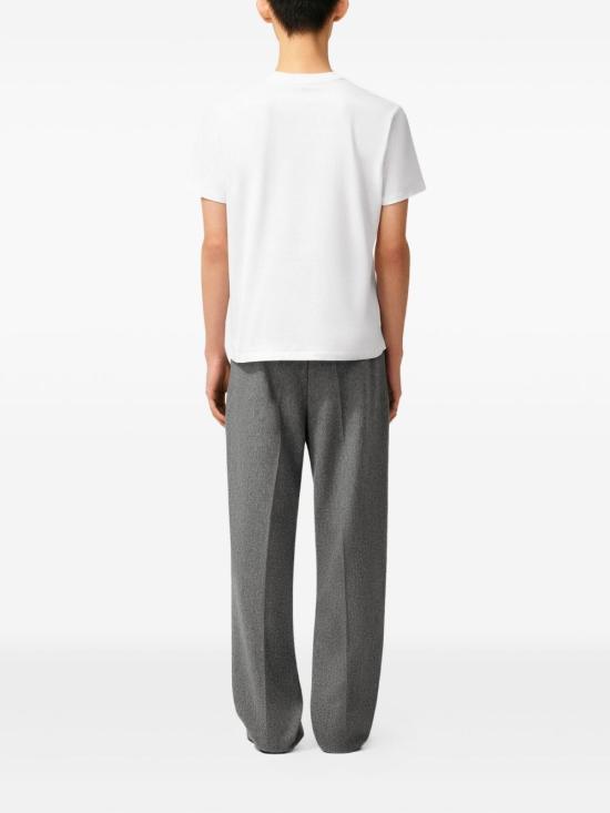 25FW 아미 반팔 티셔츠 HTS346724 100 White - AMI