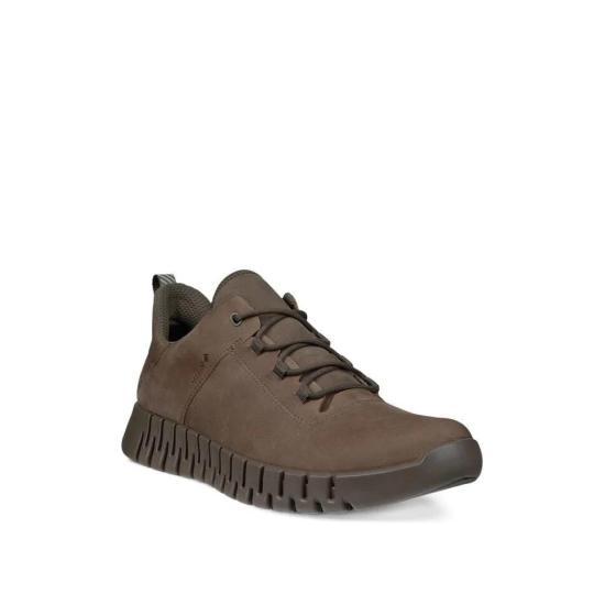 25FW 에코 스니커즈 GRUUV SNEAKER LEA GTX 525224 02559 Dark clay
